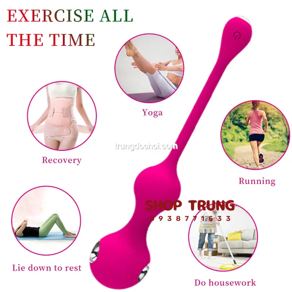 Bộ Bóng Tập Kegel MINA Bí Quyết Se Khít Tự Nhiên Cho Vùng Kín Khỏe Mạnh