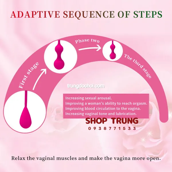 Bộ Bóng Tập Kegel MINA Bí Quyết Se Khít Tự Nhiên Cho Vùng Kín Khỏe Mạnh