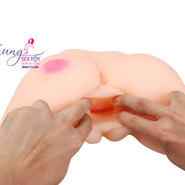 Búp Bê Bán Thân Mông Silicon Hoa Hồng