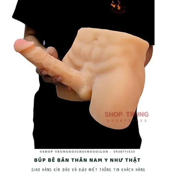Búp Bê Tình Dục Bán Thân Nam Như Thật