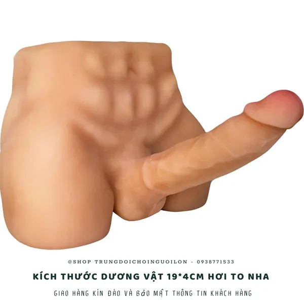 Búp Bê Tình Dục Bán Thân Nam Như Thật