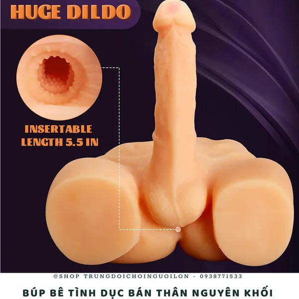 Búp Bê Tình Dục Bán Thân Nam Như Thật