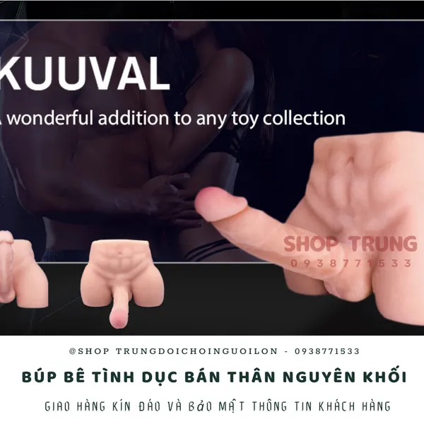 Búp Bê Tình Dục Bán Thân Nam Như Thật