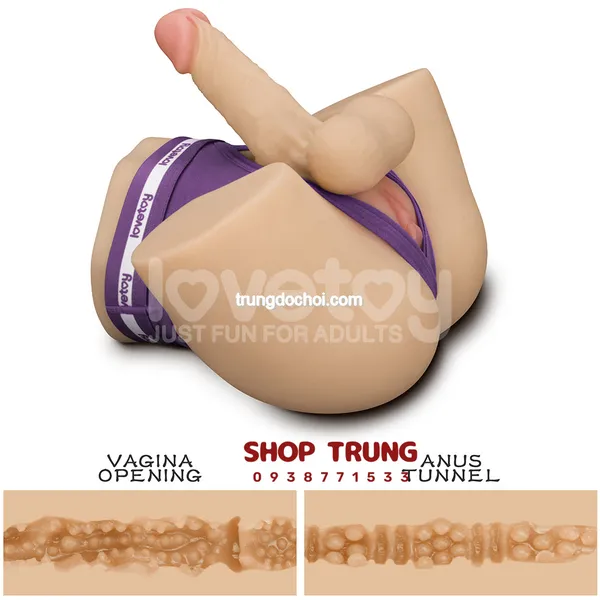 Lovetoy Streetgirl's Thiết Kế Chân Thực, Rung Mạnh Mẽ