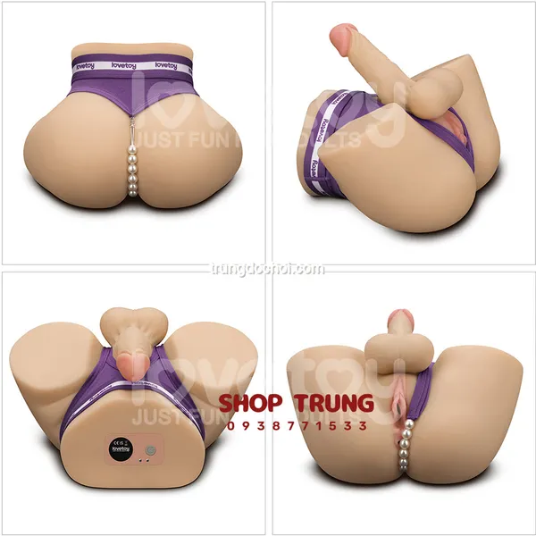 Lovetoy Streetgirl's Thiết Kế Chân Thực, Rung Mạnh Mẽ