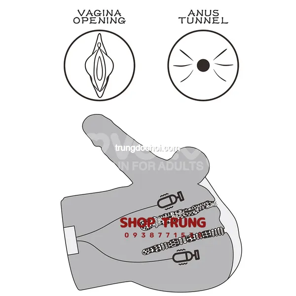 Lovetoy Streetgirl's Thiết Kế Chân Thực, Rung Mạnh Mẽ