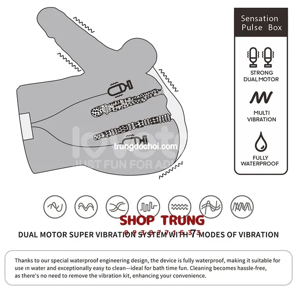 Lovetoy Streetgirl's Thiết Kế Chân Thực, Rung Mạnh Mẽ