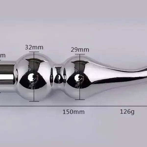 Cây Rung Kích Điện Hậu Môn Hợp Kim Nhôm Kích Thích Tuyến Tiền Liệt E-Stim