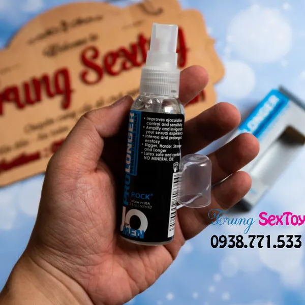 Bí quyết tăng cường sinh lực phái mạnh cùng chai xịt ProLonger