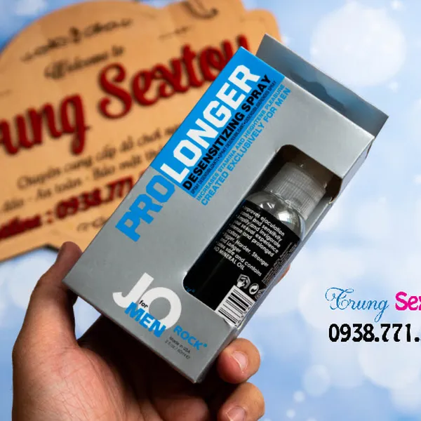 Bí quyết tăng cường sinh lực phái mạnh cùng chai xịt ProLonger