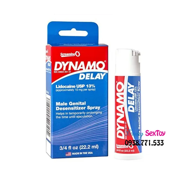 Dynamo Chai Xịt Lâu Ra Thành Phần và Hướng Dẫn Sử Dụng