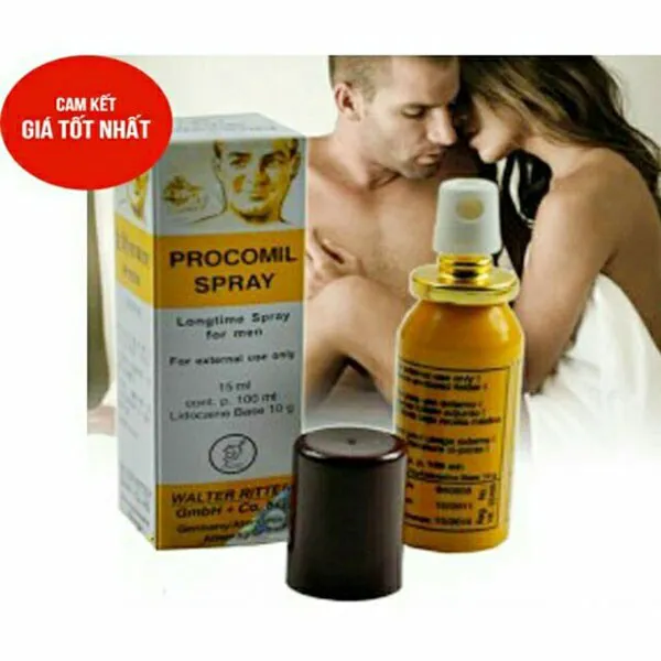 Chai Xịt Kéo Dài Thời Gian Quan Hệ Procomil Lợi Ích và Cách Dùng