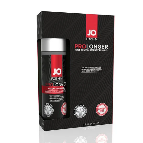 Chai Xịt Kéo Dài Thời Gian System JO Prolonger 60ml – Tinh Dầu Thảo Dược, Không Benzocaine