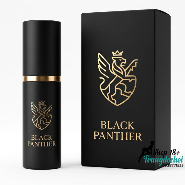 Chai Xịt Black Panther Nhật Bản Hỗ Trợ Kéo Dài Thời Gian Cho Nam 10ml