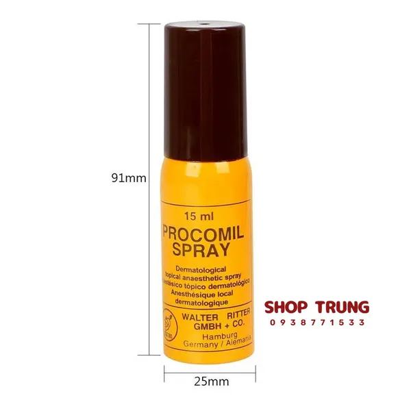 Chai Xịt Kéo Dài Thời Gian Quan Hệ Procomil Lợi Ích và Cách Dùng