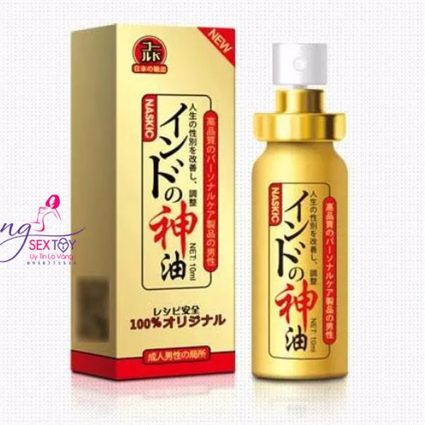 Chai xịt chống xuất tinh sớm Naskic - “Người bạn đắc lực” của các chàng 