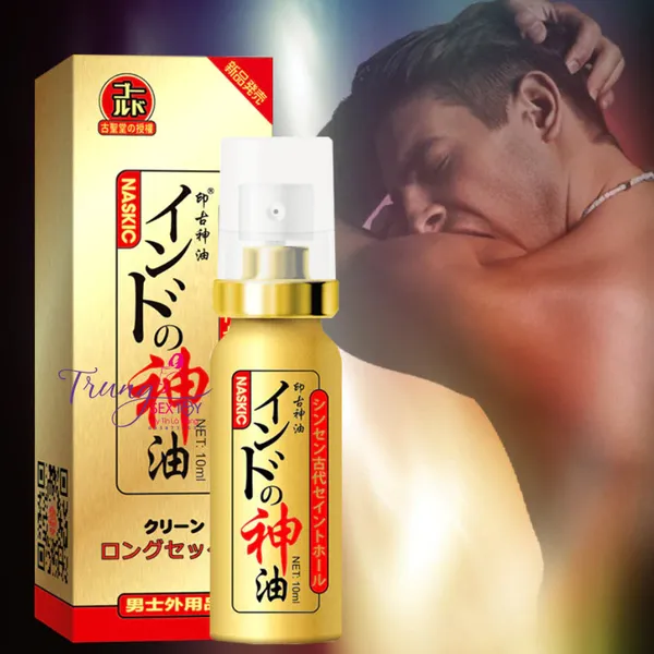 Chai xịt chống xuất tinh sớm Naskic - “Người bạn đắc lực” của các chàng 
