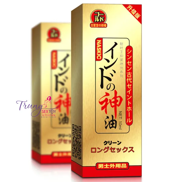 Chai xịt chống xuất tinh sớm Naskic - “Người bạn đắc lực” của các chàng 