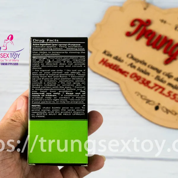 Xịt chống xuất tinh sớm Ultimate D khiến nam giới thêm mạnh mẽ