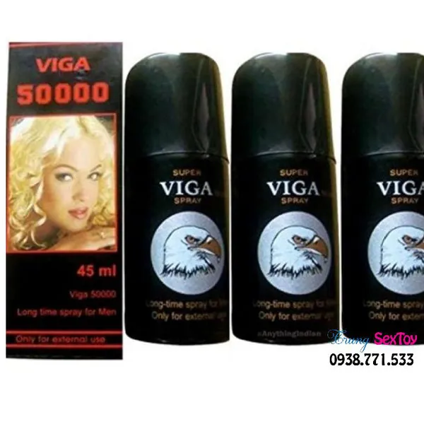 Chai Xịt Viga 50000  Giải Pháp Hiệu Quả Chống Xuất Tinh Sớm