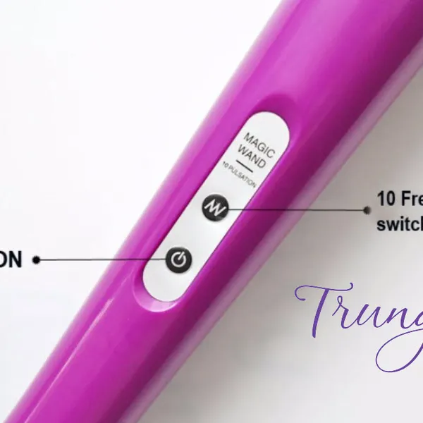 Sướng tê dại với máy rung Magic Wand 