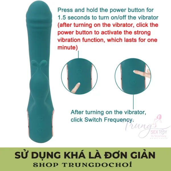 Chày rung Lilo 10 chế độ rung cực phê
