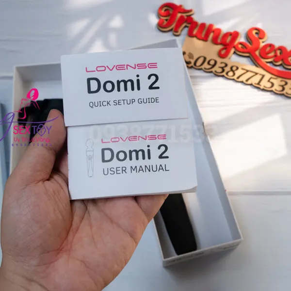 Chày rung vùng kín hàng chính hãng Lovense Domi 2 