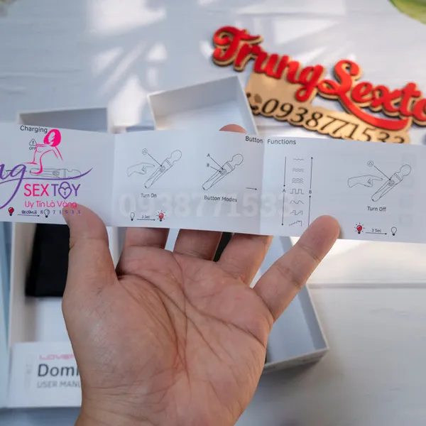 Chày rung vùng kín hàng chính hãng Lovense Domi 2 