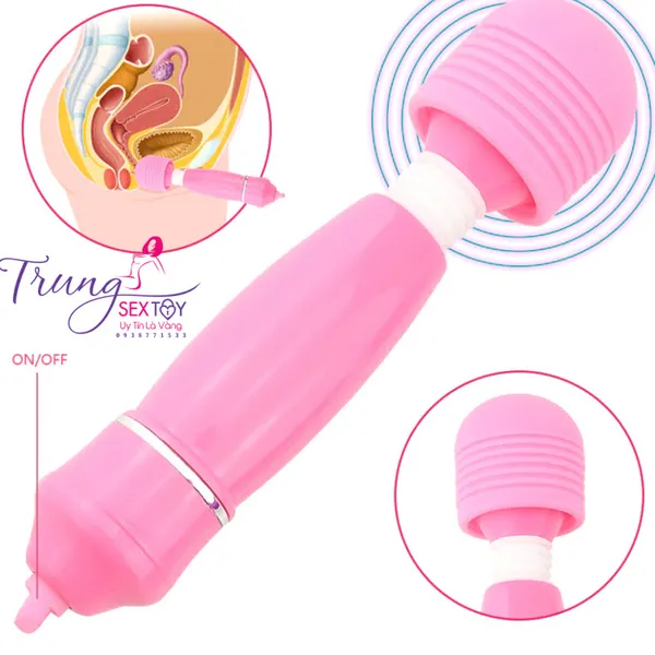 Máy Rung Vùng Kín Mini Dành Cho Nữ  Wand Extreme