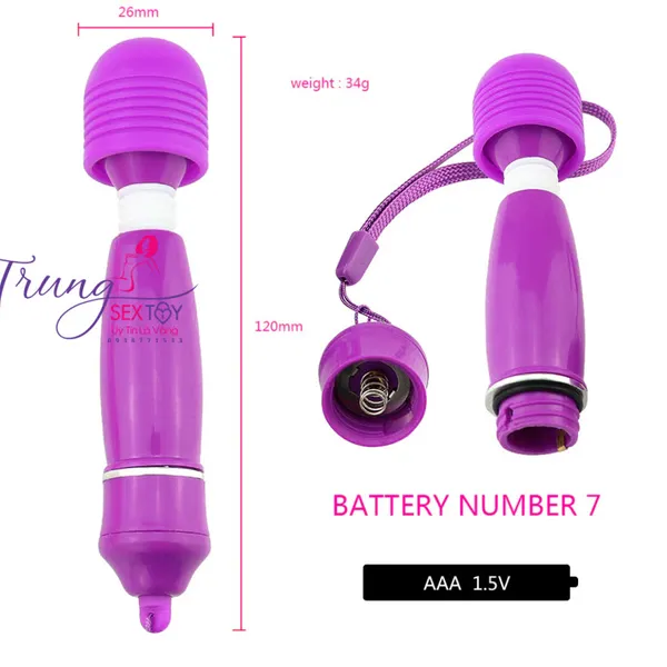 Máy Rung Vùng Kín Mini Dành Cho Nữ  Wand Extreme