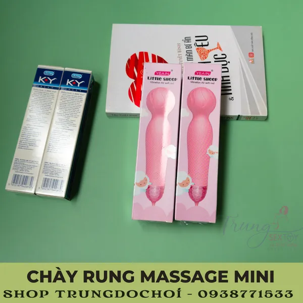 Máy rung tình yêu mini Yeain 10 chế độ rung khác nhau 