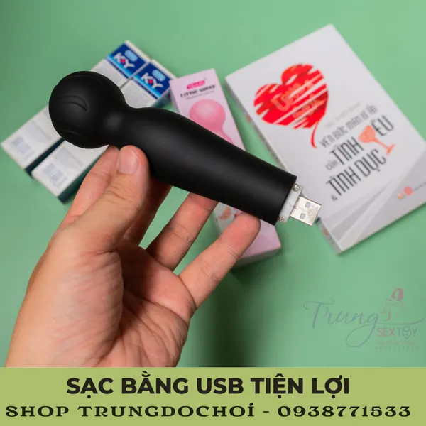 Máy rung tình yêu mini Yeain 10 chế độ rung khác nhau 