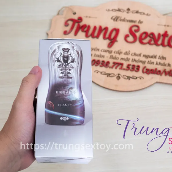 Cốc thủ dâm trong suốt dành cho nam BigBang