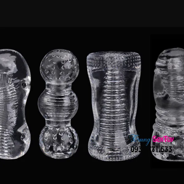 Cốc thủ dâm trong suốt Mini giá rẻ dành cho các bạn Nam