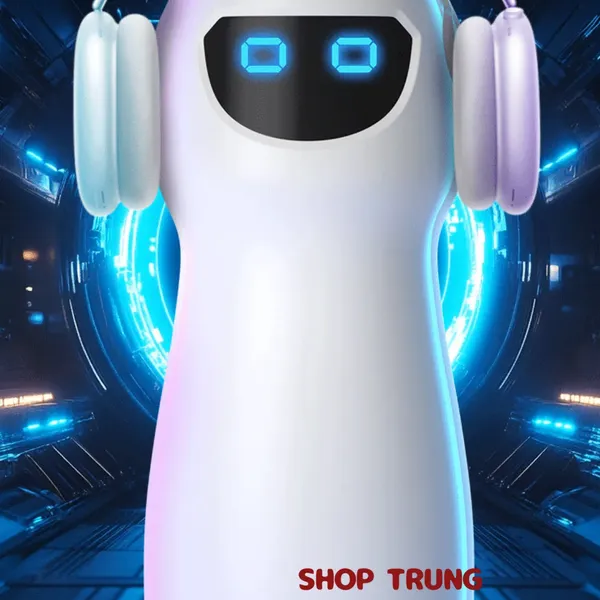 Cốc Thủ Dâm Cat Cup Không Rung Lõi TPE Tháo Rời, Thiết Kế Robot Kín Đáo
