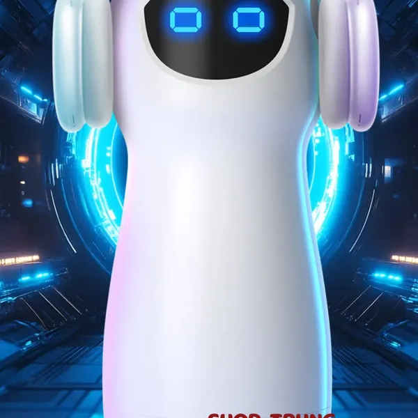 Cốc Thủ Dâm Cat Cup Không Rung Lõi TPE Tháo Rời, Thiết Kế Robot Kín Đáo