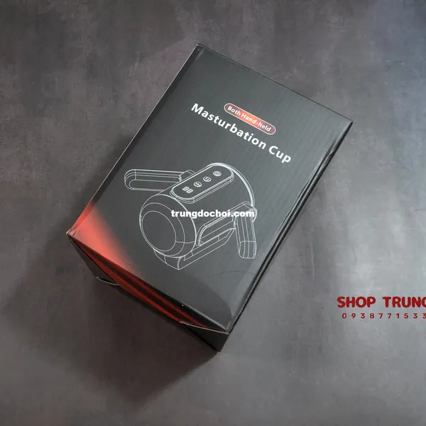 Cốc Thủ Dâm Cầm Tay Both Hand Rung và Co Bóp Nhiều Chế Độ