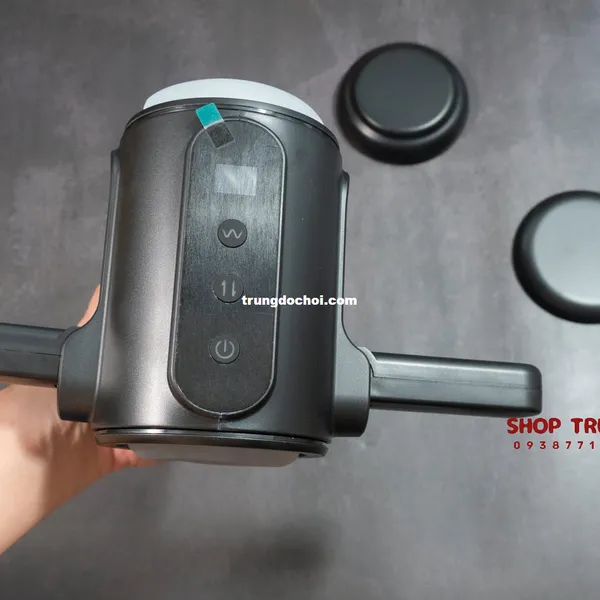 Cốc Thủ Dâm Cầm Tay Both Hand Rung và Co Bóp Nhiều Chế Độ