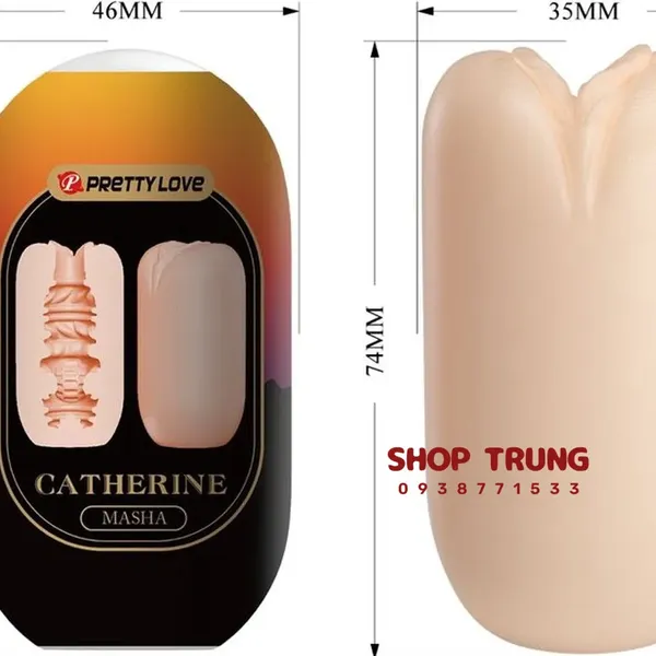 Cốc Thủ Dâm Pretty Love Cấu Trúc Gân Bi Kích Thích