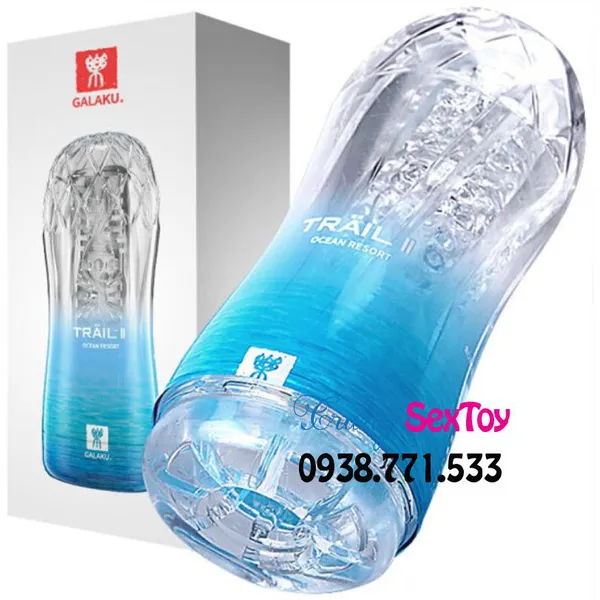 Cốc thủ dâm Galaku trong suốt dành cho nam giới