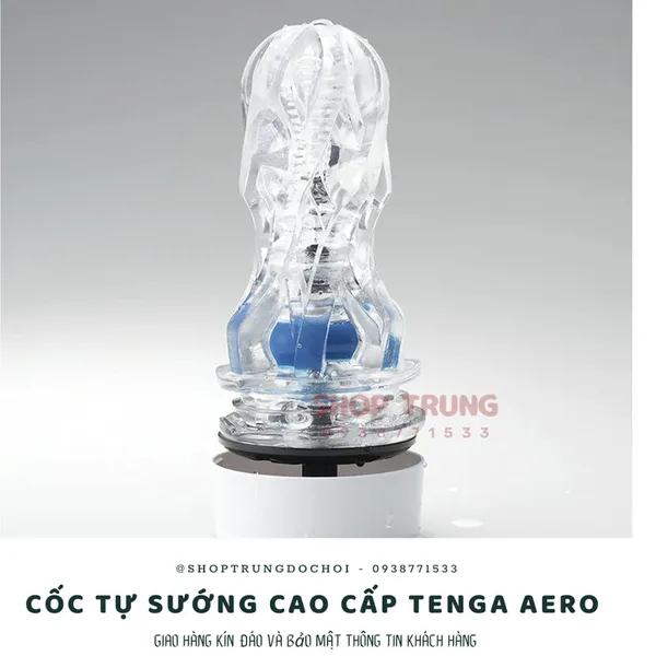 Cốc thủ dâm cao cấp TENGA AERO cực kỳ sung sướng 