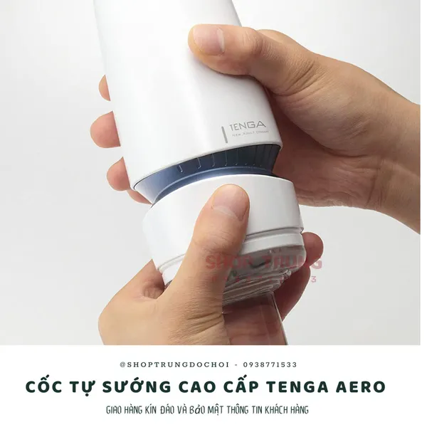 Cốc thủ dâm cao cấp TENGA AERO cực kỳ sung sướng 