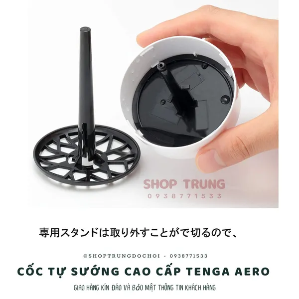 Cốc thủ dâm cao cấp TENGA AERO cực kỳ sung sướng 
