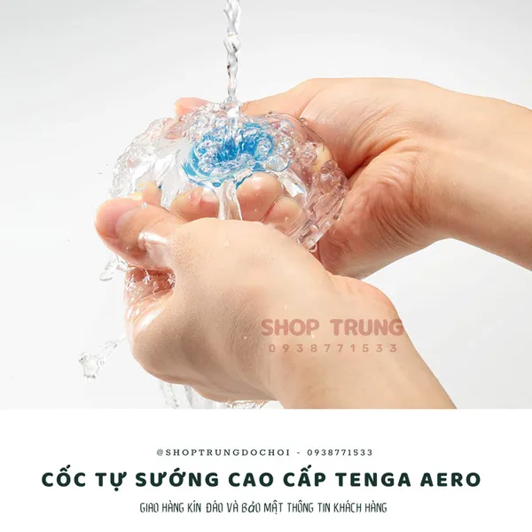 Cốc thủ dâm cao cấp TENGA AERO cực kỳ sung sướng 