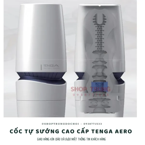 Cốc thủ dâm cao cấp TENGA AERO cực kỳ sung sướng 