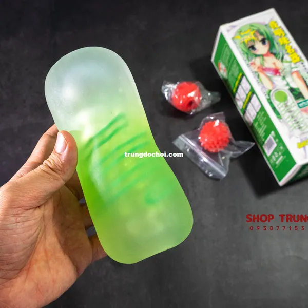Cốc Thủ Dâm Trong Suốt Kèm Bóng Gai 2024