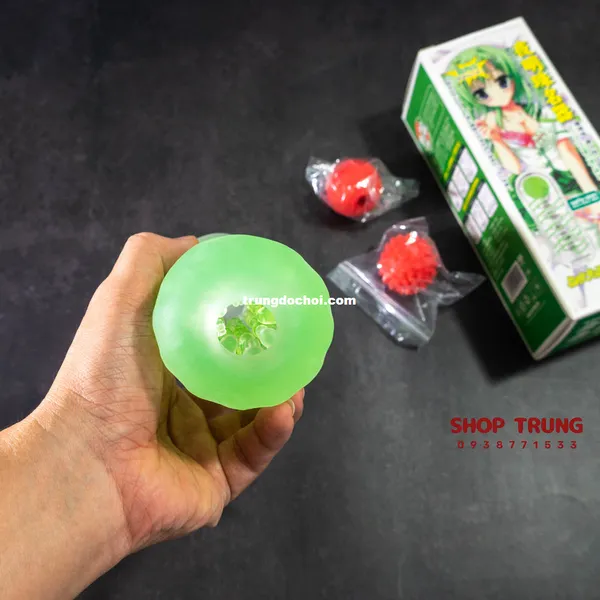 Cốc Thủ Dâm Trong Suốt Kèm Bóng Gai 2024