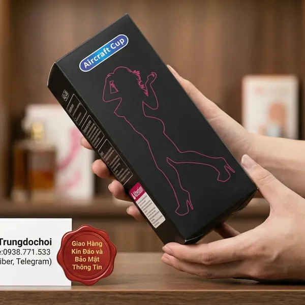 Cốc Thủ Dâm Hậu Môn Siêu Khít Silicone Mềm Mại, Gân Gai Kích Thích Tối Đa