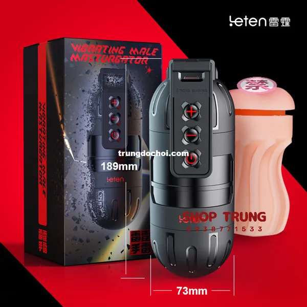 Cốc Leten Vibro Công Nghệ Rung và Kết Nối App