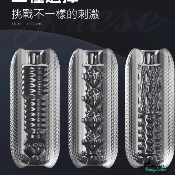 Cốc Thủ Dâm Perseus Thông 2 Đầu – Vỏ Ngụy Trang Kín Đáo, Xả Nước Là Sạch